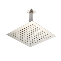 Ceiling Mounted Shower System Combo Set With Handheld And 12 Shower Head