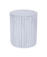 Lightweight Concrete Side Table Versatile, Durable, Modern Elegance