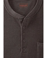 Boulder Creek Big & Tall by KingSize Thermal Pocket Longer-Length Henley