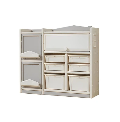 Simplie Fun Children's Multilayer Toy Storage Shelf