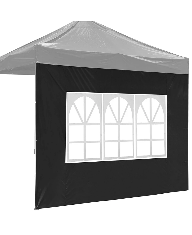 InstaHibit Universal Window Sidewall UV30+ Fits 10x10ft Canopy Camping 1 Piece