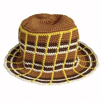 Brunna.Co Island Tanning Plaid Crochet Hat