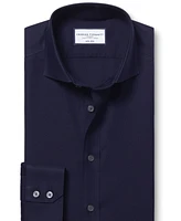 Charles Tyrwhitt Men's Slim-Fit Non-Iron Solid Twill Dress Shirt