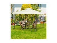 Slickblue 2 Tiers 10 x 10 Feet Patio Gazebo Canopy Tent