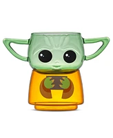 JoyJolt Star Wars Stackable Character Collection Grogu Drinking Glasses