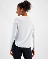 Id Ideology Women's Performance Long-Sleeve Top, Created for Macy's