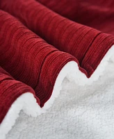 Thermasnug Chenille Sherpa Digital Electric Throw, 50" x 70"