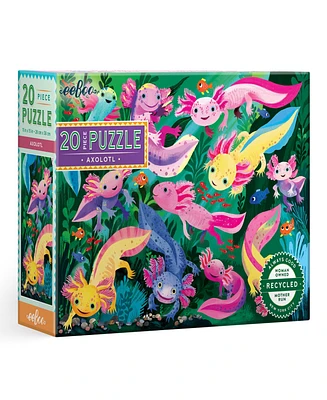 Eeboo Ready to Grow Life on Earth Axolotl Puzzle Set