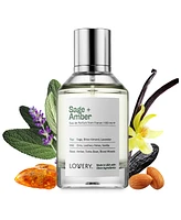 Lovery Sage + Amber Eau de Parfum, 3.4 oz.