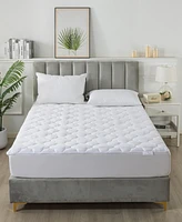 Royal Velvet 300 Thread Count Cotton Waterproof Stain Resistant Mattress Pad