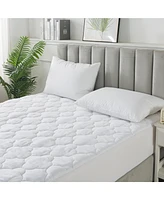 Royal Velvet 300 Thread Count Cotton Waterproof Stain Resistant Mattress Pad