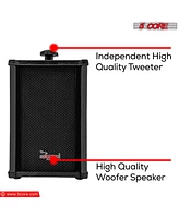 5 Core Outdoor Speakers Stereo In Wall 100W Peak Passive Home Audio System