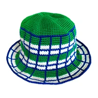 Brunna.Co Wimbledon Plaid Crochet Hat