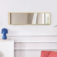 Scratch Resistant Fingerprint-Free Full Body Mirror with Easy Assembly