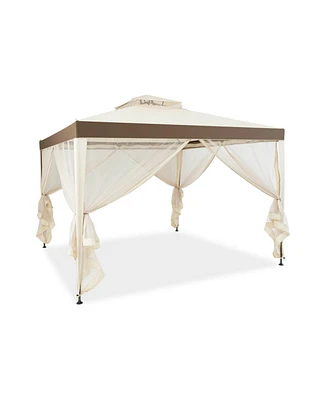 Canopy Gazebo Tent Shelter Garden Lawn Patio with Mosquito Netting