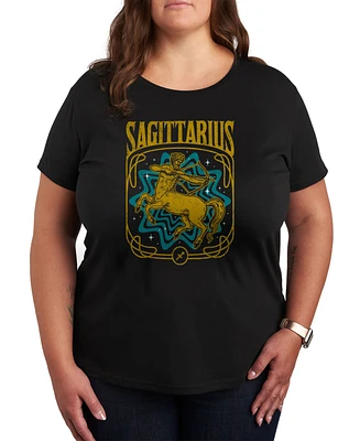 Hybrid Apparel Sagittarius Zodiac Plus Graphic T-Shirt