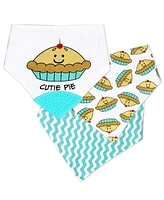 Jesse Lulu Teether Bibs and Silicone Bib Set