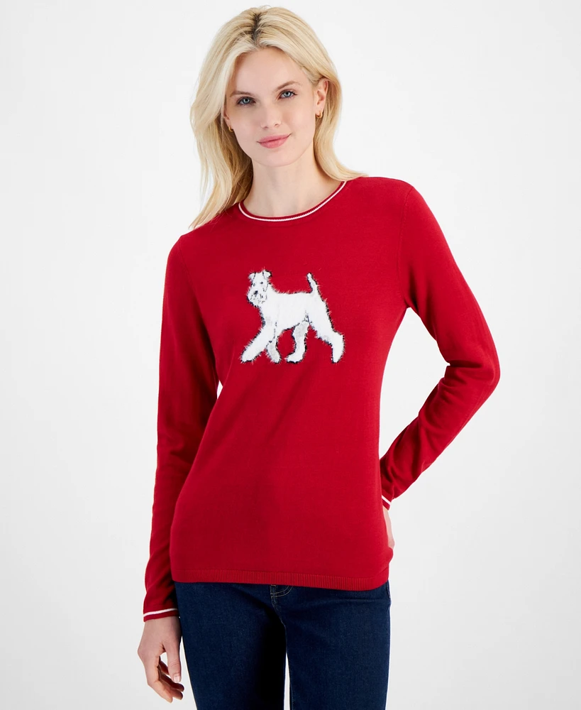 Tommy Hilfiger Women's Graphic Ivy Sweater