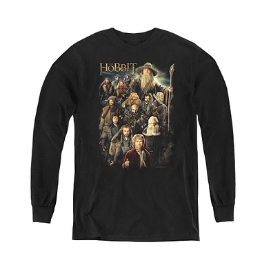 The Hobbit Boys Youth Somber Company Long Sleeve Sweatshirts