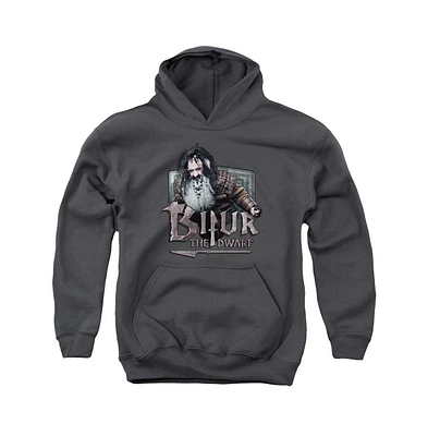 The Hobbit Boys Youth Bifur Pull Over Hoodie / Hooded Sweatshirt