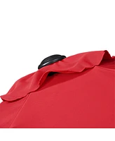 9Ft 6 Ribs Umbrella Cover Canopy Replacement Top Patio Outdoor Market Beach Red