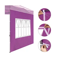 InstaHibit Universal Window Sidewall UV30+ Fits 10x10ft Canopy Shelter 1 Piece