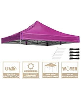 Yescom InstaHibit 9.6x9.6Ft Pop up Canopy Top Cover for Replacement UV50+ Camping Yard