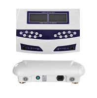 Yescom Dual User Foot Bath Spa Machine Ionic Detox Cell Cleanse Machine Colored Lcd with 2 Arrays