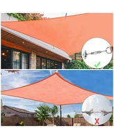 Yescom Rectangle Sun Shade Sail Hardware Kit 304 Anti-Rust Stainless Steel Turnbuckle