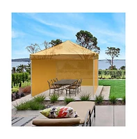 Instahibit Sidewall UV30+ Fits 10x10ft Canopy Outdoor Picnic 1 Piece Backyard