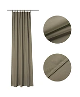 Yescom 54"x120" Outdoor Curtain Panel Tab Top UV30+ Porch Pergola Backyard Piece