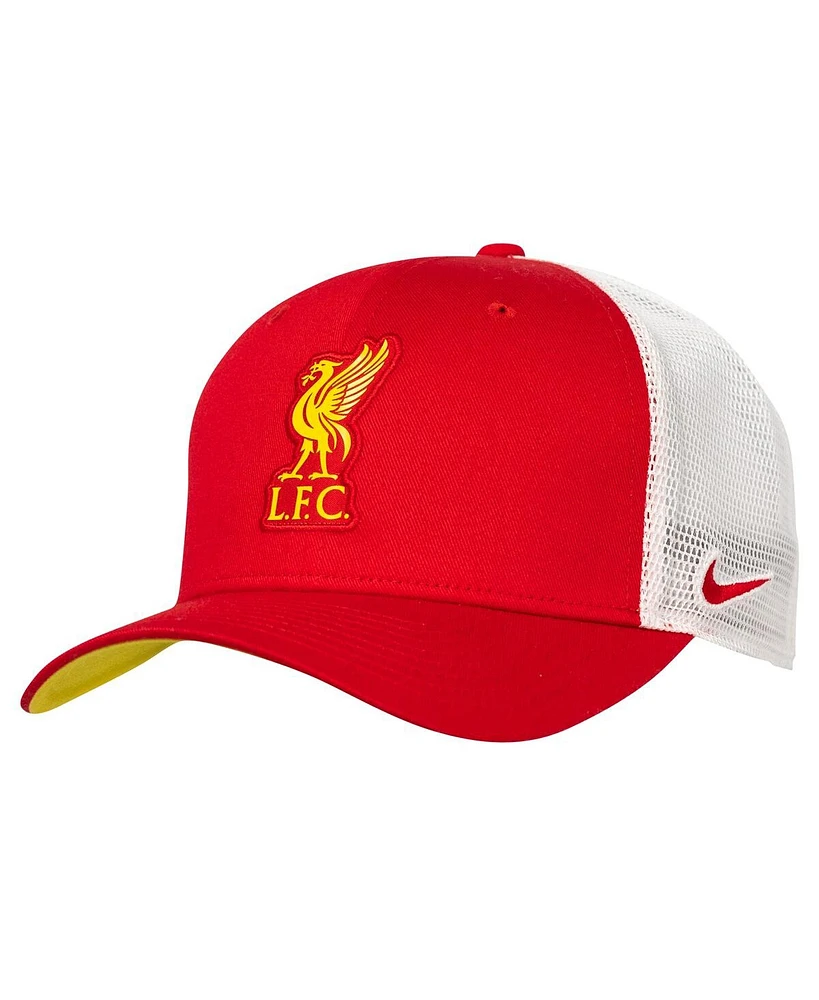 Nike Men's Red Liverpool Classic99 Trucker Stretch-Snap Adjustable Hat