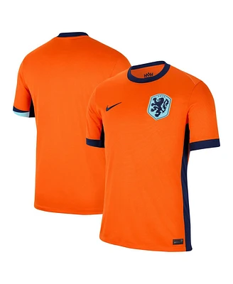 Nike Men's Orange Netherlands National Team 2024 Home Replica Blank Jersey
