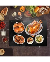22 x 14 Inch Electric Warming Tray Hot Plate Dish Warmer with Adjustable Temperature