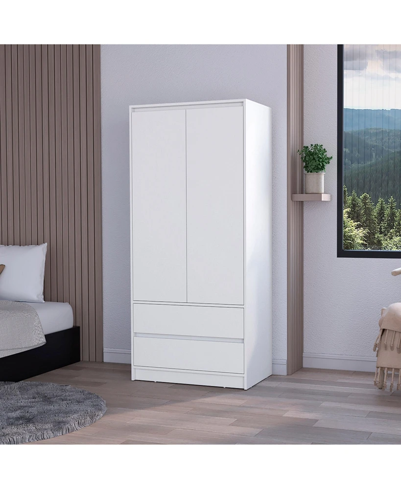 Fm Furniture Avra 2 Drawers Armoire