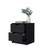 Fm Furniture Dillon 2 Drawers Nightstand