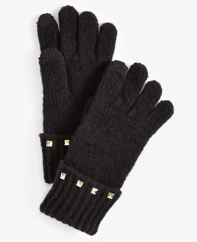 I.n.c. International Concepts Women's Studded Gloves, Created for Macy's