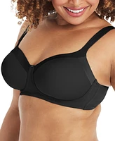 Playtex Women's Secrets Shapes & Supports Balconette Full Figure Wirefree Bra US4824