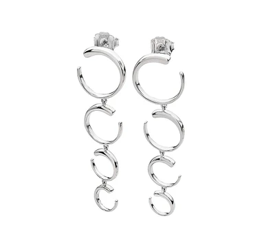 Lucy Quartermaine Quarter Luna Earrings