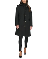 Tommy Hilfiger Women's Hooded Single-Breasted Coat, Created for Macy's