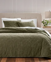 Hotel Collection Reversible Chenille 3-Pc. Coverlet Set, Full/Queen, Exclusively at Macy's