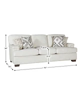 Homelegance White Label Casoria 91" Sofa