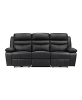 Homelegance White Label Rittman 87" Power Double Reclining Sofa