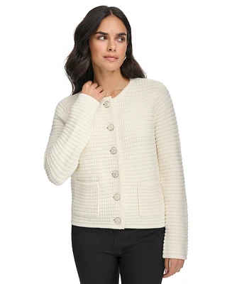 Calvin Klein Women's Long-Sleeve Cardigan Sweater