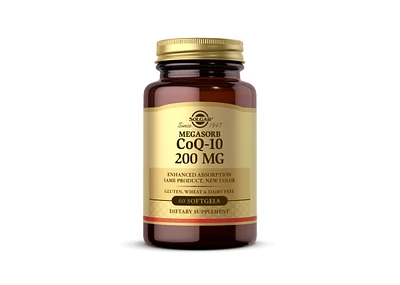 Solgar Megasorb CoQ-10, 200 mg, 60 S Gels