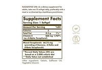 Solgar Vitamin E Mixed (d-Alpha Tocopherol and Mixed Tocopherols), 400 Iu, 250 S Gels