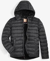 Hawke & Co. Men's Sherpa Lined Hooded Puffer Jacket