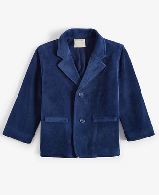 First Impressions Baby Boys Velour Blazer