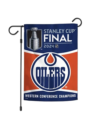 WinCraft Edmonton Oilers 2024 Western Conference Champions 12" x 18" Double