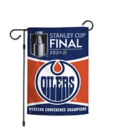 WinCraft Edmonton Oilers 2024 Western Conference Champions 12" x 18" Double